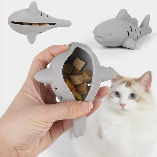 Interactive Silicone Chew Toy for Cats & Dogs