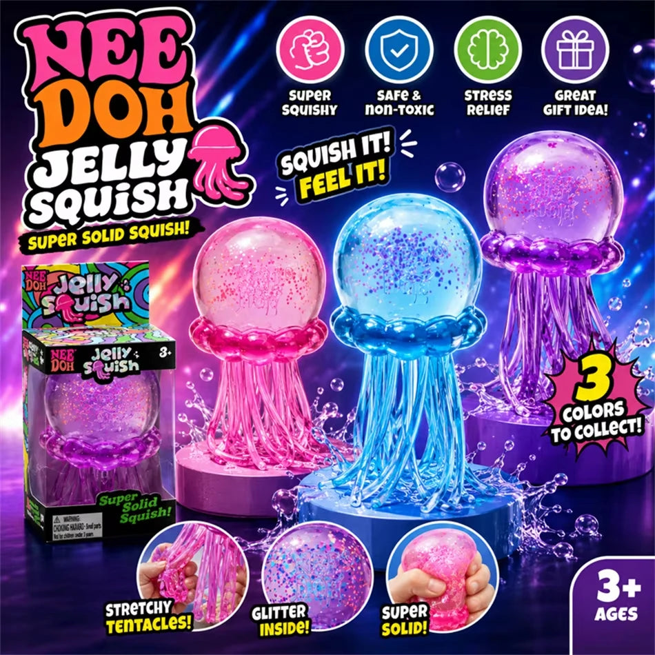 Jellyfish Squishy Sensory Fidget Toy
