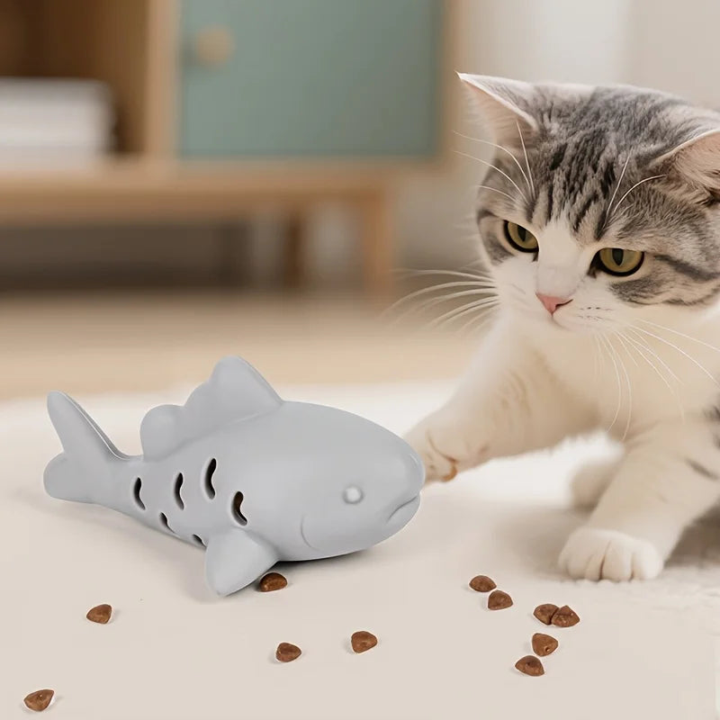Interactive Silicone Chew Toy for Cats & Dogs